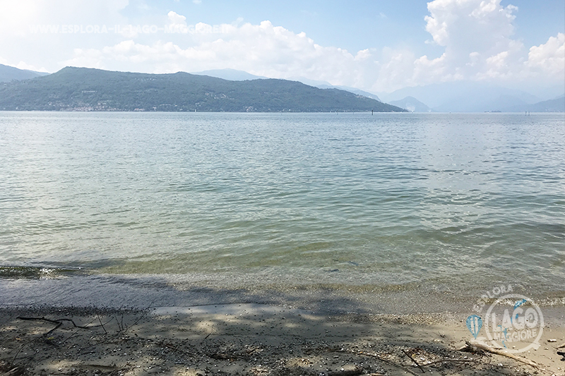 Spiaggia Sabbie d'Oro (Brebbia) - Lago Maggiore