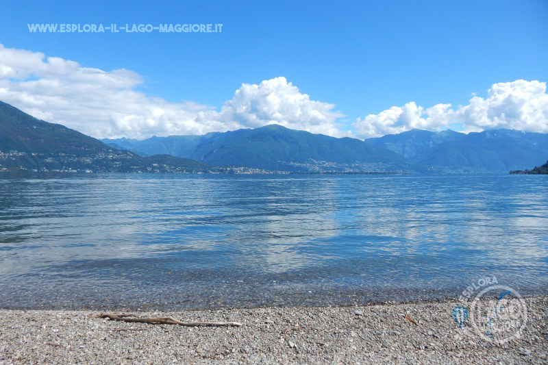 Spiaggia Lido di Zenna - Maccagno con Pino e Veddasca