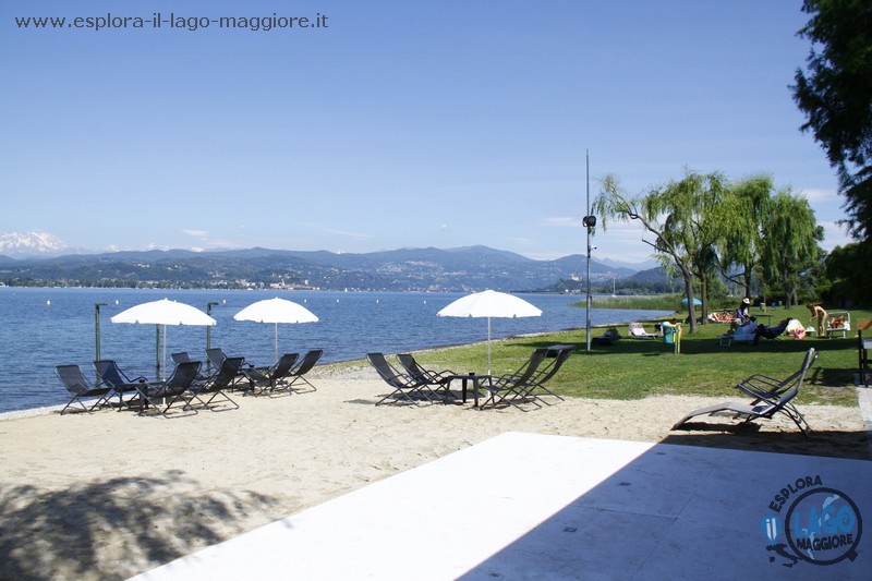 Spiaggia Lido di Lisanza Sesto Calende Lago Maggiore Spiaggia Lido di Lisanza Sesto Calende Lago Maggiore