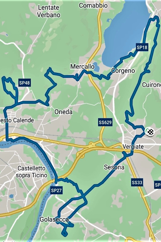 Itinerari Mtb Lago Maggiore - 3 Punte