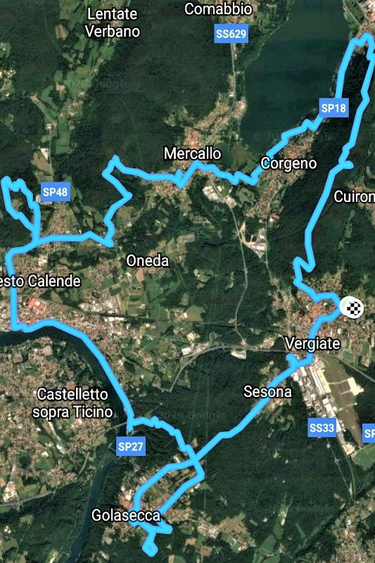 Itinerari Mtb Lago Maggiore - 3 Punte