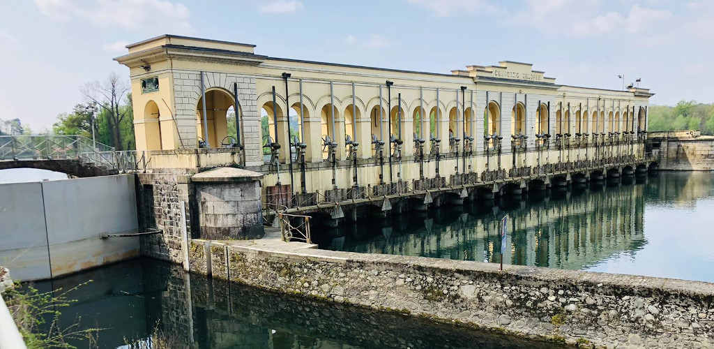 Diga del Panperduto a Somma Lombardo