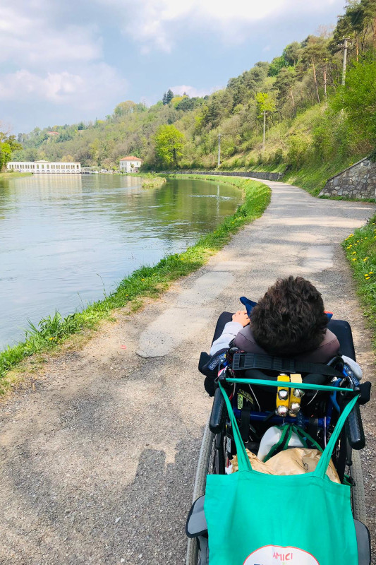 Diga del Panperduto a Somma Lombardo - Lago Maggiore accessibile