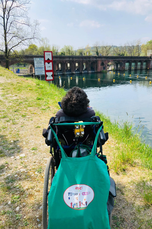 Diga del Panperduto a Somma Lombardo - Lago Maggiore accessibile