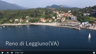 Video spiaggia di Reno (Leggiuno)