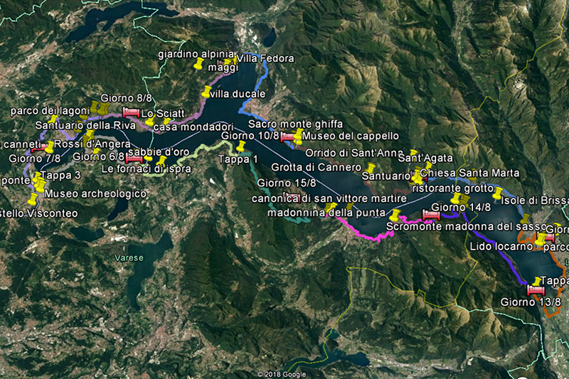 Alessandro Fabiana - Il Giro Del Lago Maggiore A Piedi - 06