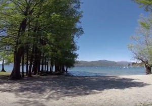 Spiaggia Guree a Monvalle sul Lago Maggiore