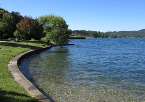Spiaggia Lido Euratom a Ispra sul Lago Maggiore