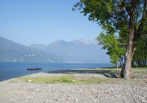 Spiaggia Parco Giona a Maccagno sul Lago Maggiore